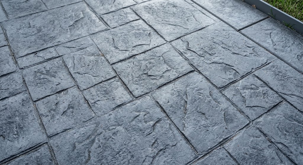 Stamped concrete
